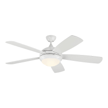 Discus Smart 52 52" 5 Blade Smart LED Indoor Ceiling Fan with Remote Control