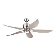 Lily 5 Blade 56" LED Indoor Ceiling Fan - Light Kit and Blades Included
