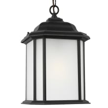 Kent 8" Wide Outdoor Mini Pendant with Frosted Glass Shade