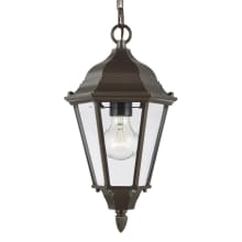 Bakersville 8" Wide Outdoor Mini Pendant with Clear Glass