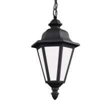 Brentwood 10" Wide Outdoor Pendant with Frosted Glass