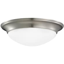 Nash 2 Light 14" Wide LED Flush Mount Bowl Ceiling Fixture - Bulbs Included