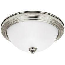 Geary 11" Wide LED Outdoor Flush Mount Bowl Ceiling Fixture