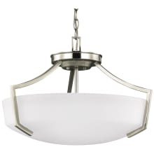 Hanford 3 Light 21" Wide Pendant / Semi-Flush Ceiling Fixture