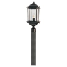 Kent 21" Tall Outdoor Single Head Post Light with Clear Glass