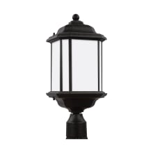 Kent 21" Tall Outdoor Single Head Post Light with Frosted Glass