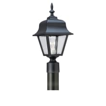 18" Tall Outdoor Single Head Traditional Post Light