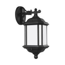 Kent 15" Tall LED Outdoor Wall Sconce with Bottom Finial