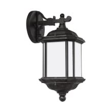 Kent 15" Tall LED Outdoor Wall Sconce with Bottom Finial