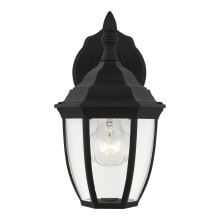 Bakersville 11" Tall Outdoor Wall Sconce with Rounded Glass Shade