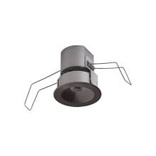 Lucarne LED Niche LED Canless Recessed Fixture 2" Open Recessed Fixed Trim - IC Rated and Low Voltage - 3000K - 12V