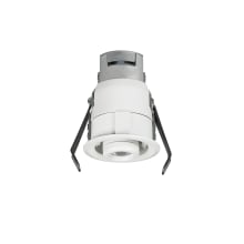 Lucarne LED Niche LED Canless Recessed Fixture 2" Open Recessed Gimbal Trim - IC Rated and Low Voltage - 2700K - 12V