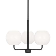 Rory 3 Light 21" Wide Chandelier