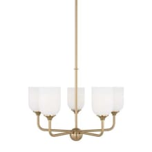 Emile 5 Light 20" Wide Chandelier