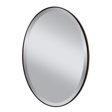 Johnson 36-3/8" x 24-3/8" Oval Beveled Accent Mirror