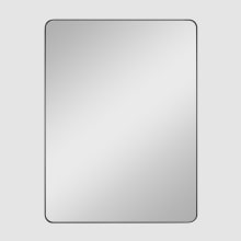 Planer 36" W x 48" H Transitional Rectangular Framed Bathroom Wall Mirror