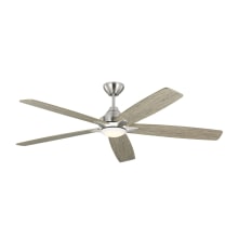 Lowden Smart 60" 5 Blade Smart LED Indoor Ceiling Fan with Remote Control
