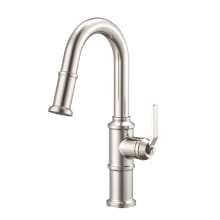 Kinzie 1.75 GPM Single Hole Pull Down Bar Faucet