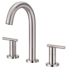 Parma 1.2 GPM Deck Mounted Widespread Bathroom Faucet with Pop-Up Drain Assembly