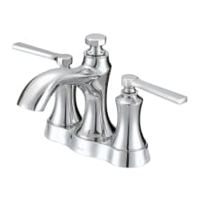 Draper 1.2 GPM Centerset Bathroom Faucet and Pop-Up Drain Assembly