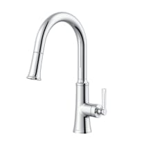 Northerly 1.75 GPM Single Hole Pull Down Kitchen Faucet - Includes Escutcheon