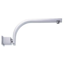 Sirius Wall Mounted 15" Shower Arm and Flange