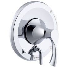 Antioch 1 Function Valve Trim Only with Double Lever Handle, Integrated Diverter - Less Rough In