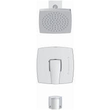 Tribune Tub and Shower Trim Package with 1.75 GPM Single Function Shower Head and