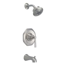 Draper Tub and Shower Trim Package with 2 GPM Multi Function Shower Head
