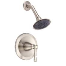 Pressure Balanced Shower Trim Package with Single Function Shower Head From the Eastham Collection (Less Valve)