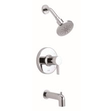 Amalfi Tub and Shower Trim Package with 1.75 GPM Single Function Shower Head