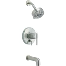 Parma Tub and Shower Trim Package with 2 GPM Multi Function Shower Head