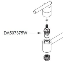 Ceramic Disc Cartridge for Single Handle Faucet