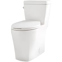 Lemora 1.28 GPF One Piece Elongated Chair Height Toilet with Left Hand Lever - Seat Included