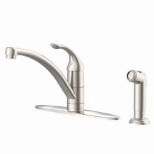 Viper 1.75 GPM Single Hole Kitchen Faucet - Includes Escutcheon and Side Spray