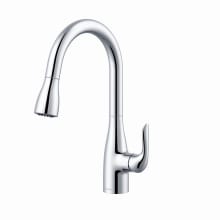 Viper 1.75 GPM Single Hole Pull Down Kitchen Faucet - Includes Escutcheon