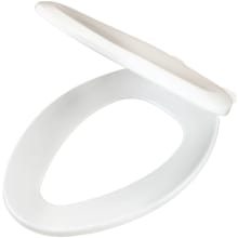 Elongated Closed-Front Toilet Seat with Soft Close and Quick Release