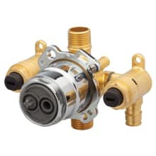 Treysta Tub and Shower Valve with Stops and Vertical Inputs
