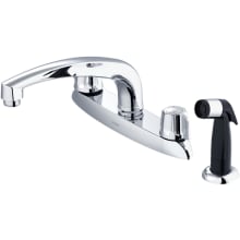 Classics 1.75 GPM Standard Pull Out Kitchen Faucet - Includes Escutcheon and Side Spray