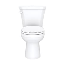 Viper 1.28 GPF Two Piece Round Toilet with Left Hand Lever - Seat Included