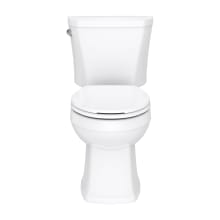 Avalanche 1.28 GPF Two Piece Elongated Toilet with Left Hand Lever - Seat Included