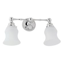 2 Light 17.1" Wide Bathroom Fixture from the Canterbury Collection