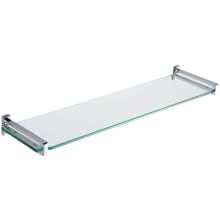 24" Tempered Glass Shelf from the Frame Collection