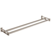 24" Double Towel Bar from the Frame Collection