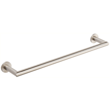 Kubic 24" Towel Bar with Plain Rosette