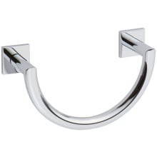 Dyad 7-4/5" Metal Towel Ring with Two Mounting Posts