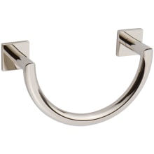Dyad 7-4/5" Metal Towel Ring with Two Mounting Posts