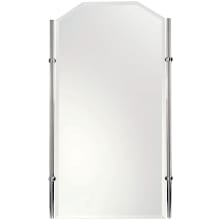 26-3/8" W x 36" H Rectangular Framed Bathroom Mirror