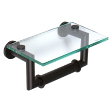 Kubic Double Post Tissue Paper Holder with Clear Cover