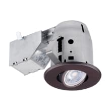 3" GU10 Adjustable Recessed Trim and Remodel Housing- IC Rated